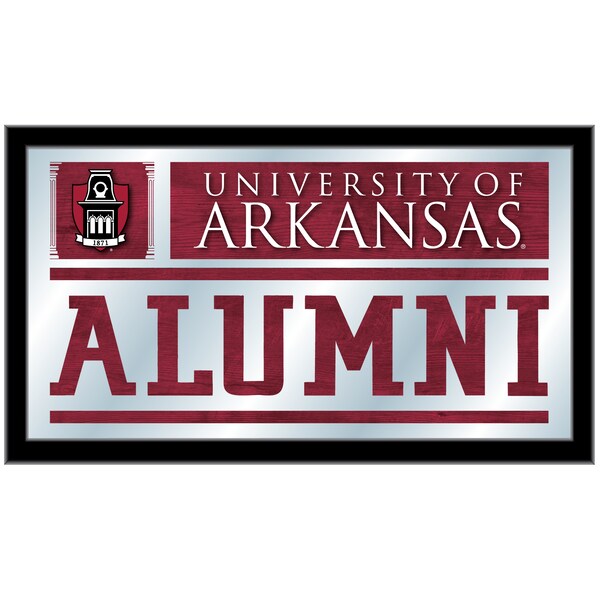 Holland Bar Stool Co. Arkansas 26" x 15" Alumni Mirror MAlumArknUn